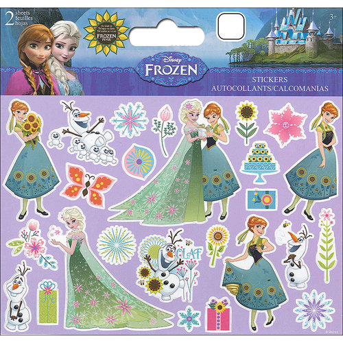SandyLion - Disney Collection - Cardstock Stickers - Mini - Foldover - Frozen - Fever