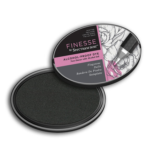 Crafter's Companion - Spectrum Noir - Finesse Alcohol Proof Ink Pad - Flagstone