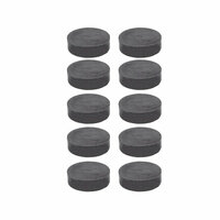 The Magnet Source - Magnetic Ceramic Disc - 1/2 Inch - 10 Piece