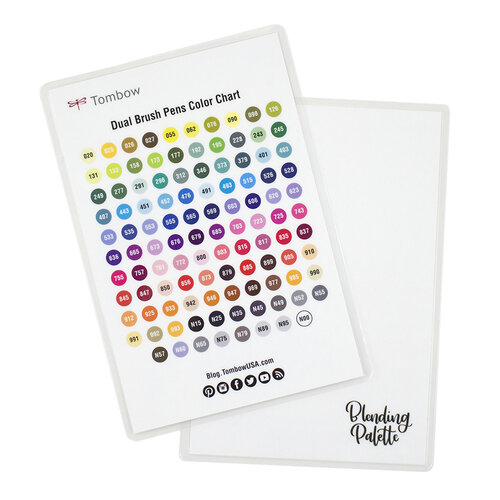 Tombow - Blending Palette With Color Guide