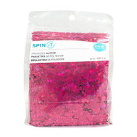We R Memory Keepers - Spin It Collection - Super Chunky Glitter - Dark Pink