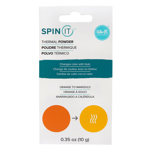 We R Makers - Spin It Collection - Specialty Powder - Thermal - Orange to Marigold