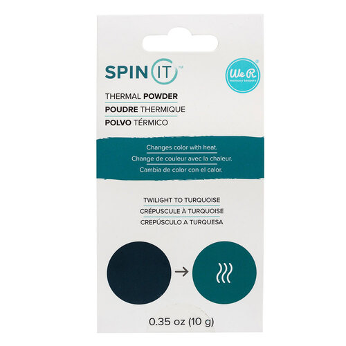 We R Makers - Spin It Collection - Specialty Powder - Thermal - Twilight to Turquoise