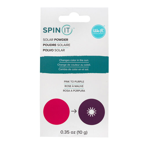 We R Makers - Spin It Collection - Specialty Powder - Solar - Pink to Purple