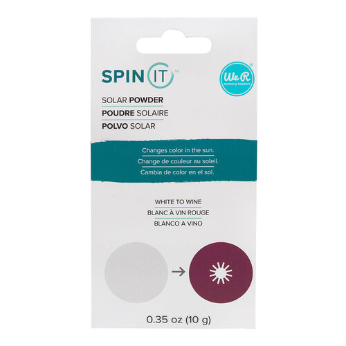 We R Makers - Spin It Collection - Specialty Powder - Solar - White to Wine