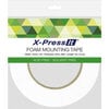 X-Press It - Double Sided Foam Mounting Tape Roll - .5 Inch x 4.4 yards