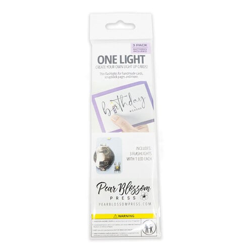 Pear Blossom Press - One Light - 3 Pack