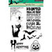 Penny Black - Halloween - Clear Acrylic Stamps - Spooky Fun