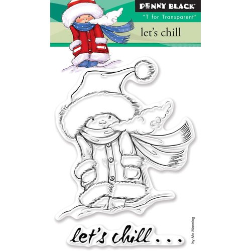 Penny Black - Clear Photopolymer Stamps - Let's Chill