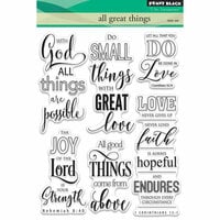 Art Impressions - Bible Journaling Collection - Unmounted Rubber