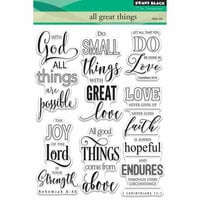 Penny Black - Clear Photopolymer Stamps - All Great Things