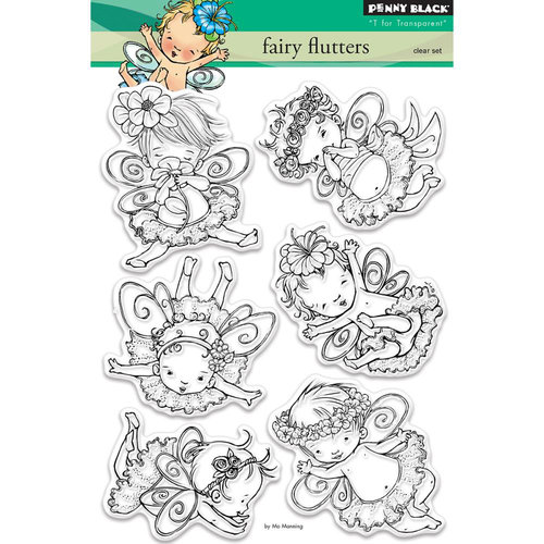 Penny Black - Clear Photopolymer Stamps - Fairy Flutters