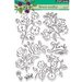 Penny Black - Clear Photopolymer Stamps - Flower Medley