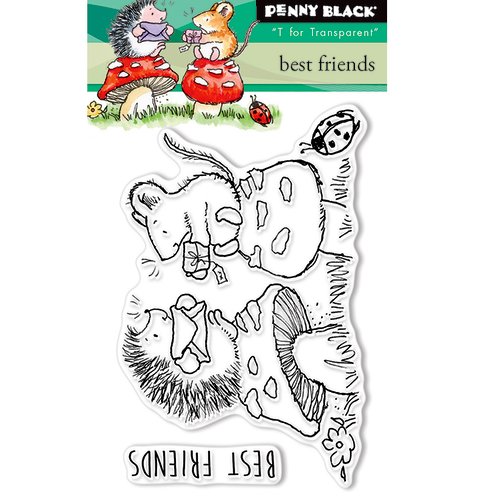 Penny Black - Clear Photopolymer Stamps - Best Friends