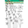 Penny Black - Clear Photopolymer Stamps - Delicate Flowers