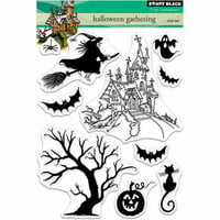 Penny Black - Halloween - Clear Photopolymer Stamps - Halloween Gathering