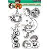 Penny Black - Halloween - Clear Photopolymer Stamps - Stack O'Lanterns