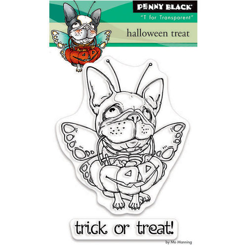 Penny Black - Halloween - Clear Photopolymer Stamps - Halloween Treat