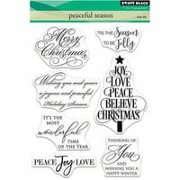 Penny Black - Christmas - Clear Photopolymer Stamps - Peaceful Season