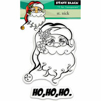 Penny Black - Christmas - Clear Photopolymer Stamps - St. Nick