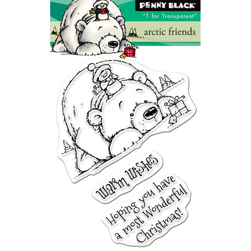 Penny Black - Christmas - Clear Photopolymer Stamps - Arctic Friends