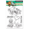 Penny Black - Happy Heart Day - Clear Photopolymer Stamps - Happy Hugs