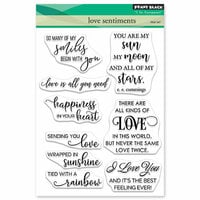Penny Black - Happy Heart Day Collection - Clear Photopolymer Stamps - Love Sentiments