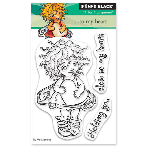 Penny Black - Happy Heart Day - Clear Photopolymer Stamps - To My Heart