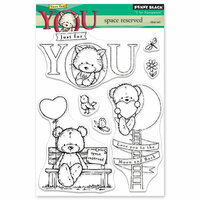 Penny Black - Happy Heart Day - Clear Photopolymer Stamps - Space Reserved