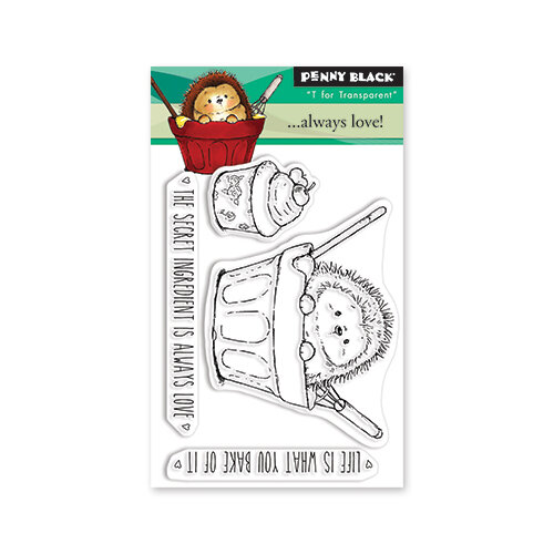 Penny Black - Timeless Collection - Mini Clear Photopolymer Stamps - Always Love