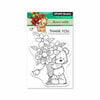 Penny Black - Timeless Collection - Clear Photopolymer Stamps - Flower Teddy