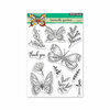 Penny Black - Timeless Collection - Clear Photopolymer Stamps - Butterfly Garden