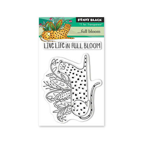 Penny Black - Full Bloom - Clear Photopolymer Stamps - Full Bloom