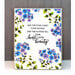 Penny Black - Full Bloom Collection - Clear Photopolymer Stamps - Sympathy Sentiments