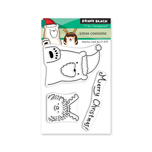 Penny Black - Clear Photopolymer Stamps - Xmas Costumes