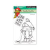 Penny Black - First Snow Collection - Christmas - Clear Photopolymer Stamps - Bundled Buddies