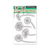 Penny Black - Secret Garden Collection - Clear Photopolymer Stamps - Daisy Collection