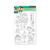 Penny Black - Christmas - Clear Photopolymer Stamps - Snowfield Friends