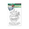 Penny Black - Winter Wishes Collection - Clear Photopolymer Stamps - Cup of Joy