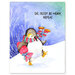Penny Black - Winter Wishes Collection - Clear Photopolymer Stamps - Waddling By
