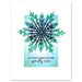 Penny Black - Winter Wishes Collection - Clear Photopolymer Stamps - Snowflake Season