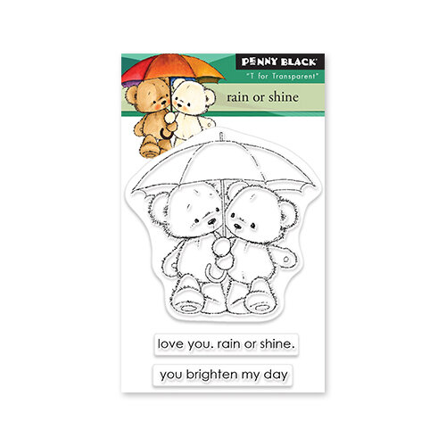 Penny Black - Clear Photopolymer Stamps - Rain Or Shine