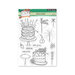 Penny Black - Delight Collection - Clear Photopolymer Stamps - Delectable