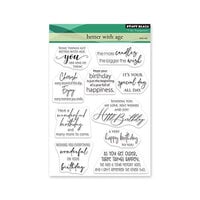 Penny Black - Delight Collection - Clear Photopolymer Stamps - Better With Age