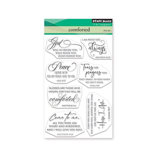 Penny Black - Clear Photopolymer Stamps - Comforted