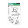 Penny Black - Scooter Collection - Clear Photopolymer Stamps - Paws and Relax