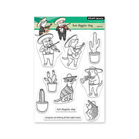 Penny Black - Scooter Collection - Clear Photopolymer Stamps - Hot Diggity Dog