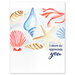 Penny Black - Dream and Discover Collection - Clear Photopolymer Stamps - Seashells