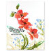 Penny Black - Blooming Collection - Clear Photopolymer Stamps - So Thankful