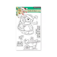 Penny Black - Christmastime Collection - Clear Photopolymer Stamps - Loads Of Cheer